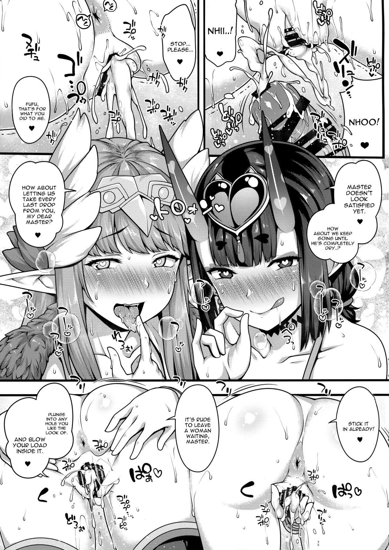 Hentai Manga Comic-An Oni and Witch Catch a Pig Master To Squeeze Out His Energy-Read-17